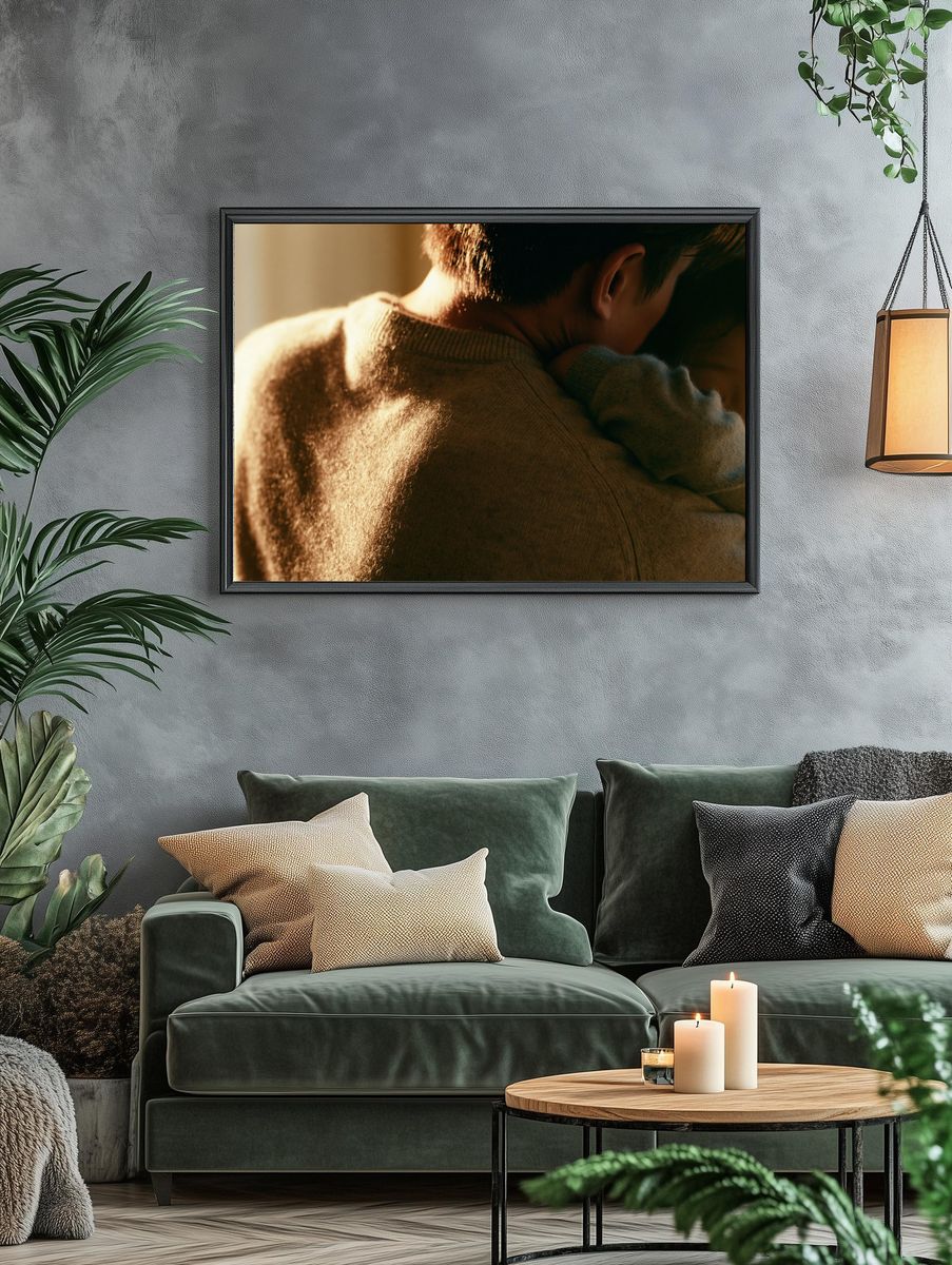 Tender Embrace Photography Poster. — room view 4
