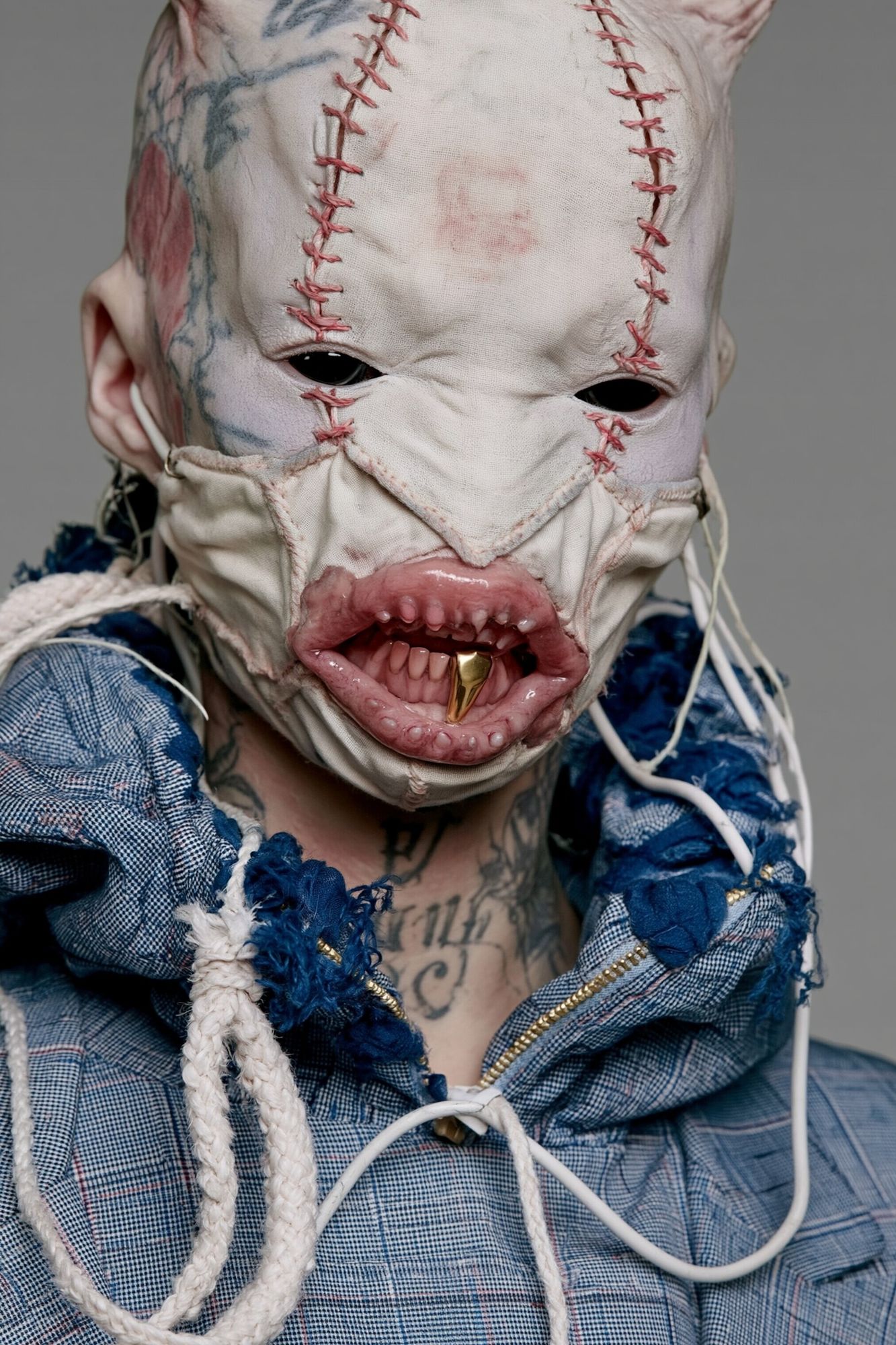 Masked Portrait Photography Poster. poster — photography art