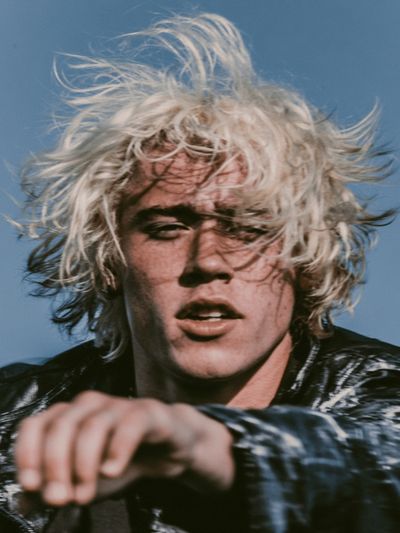 Blond Rock Portrait Print.