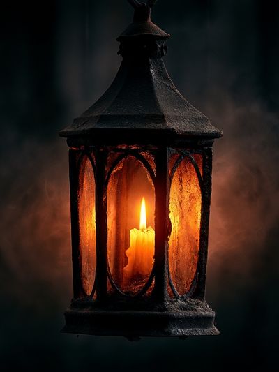 Candle Lantern Photography Poster.