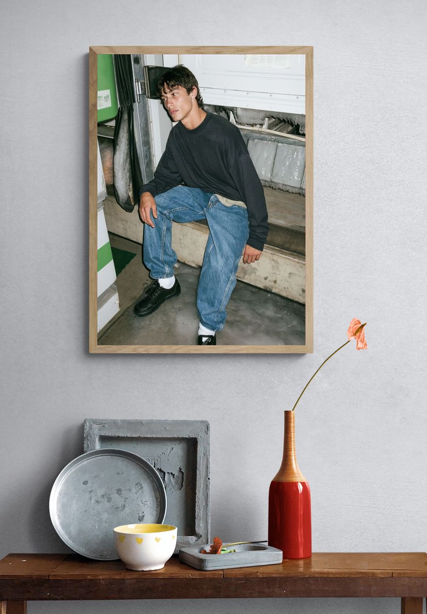 Urban Fashion Portrait Poster. — room view 3