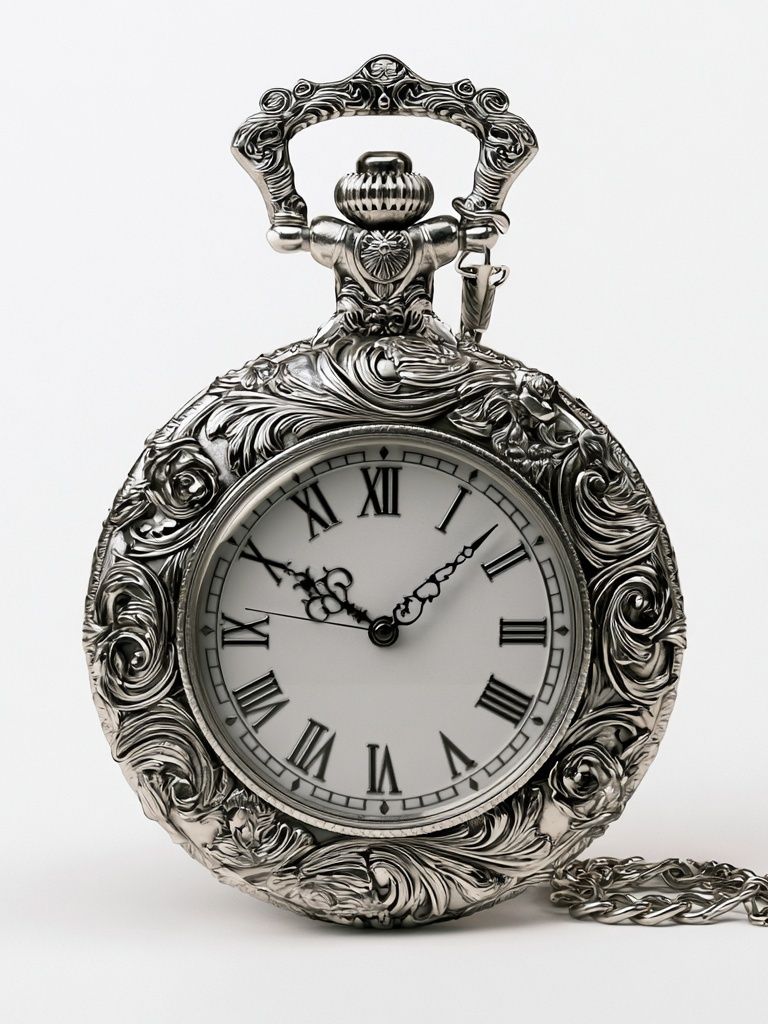 Ornate Pocket Watch Photography Poster. poster — photography art