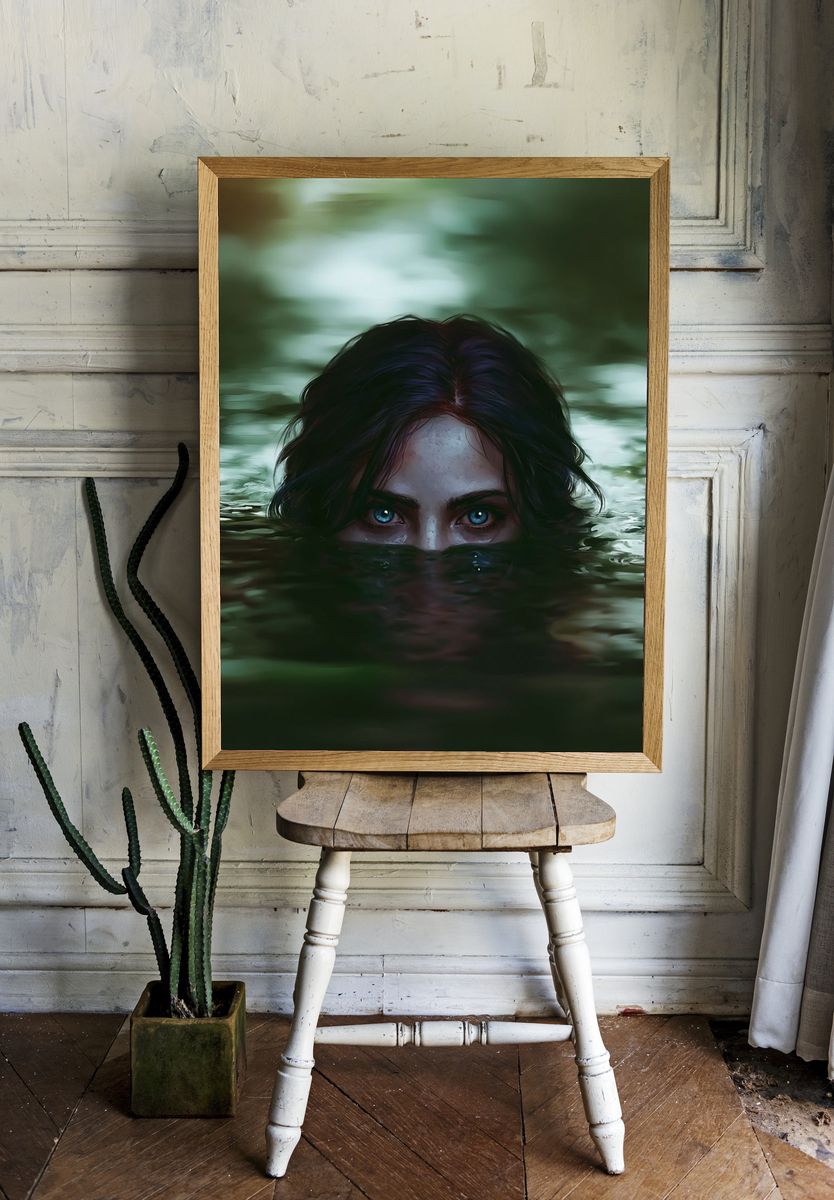 Emerging Eyes Photography Poster. room preview
