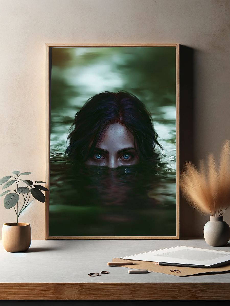 Emerging Eyes Photography Poster. — room view 2