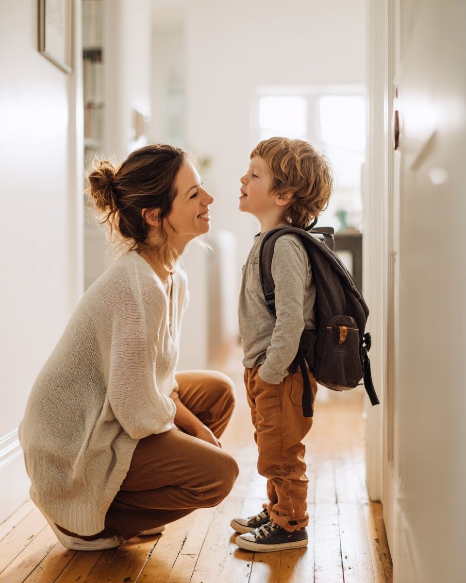 Tender Mother and Child Photography Poster. poster detail