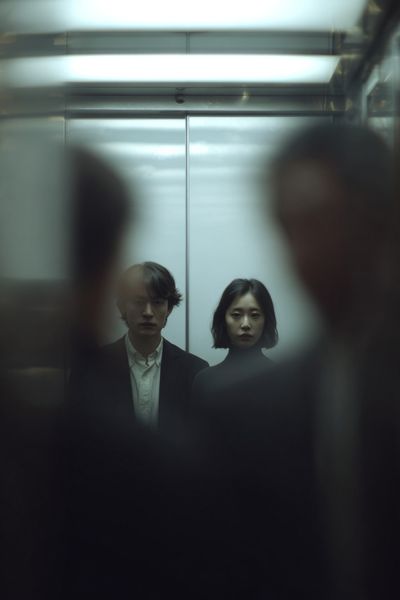 Elevator Portrait Photography Poster.