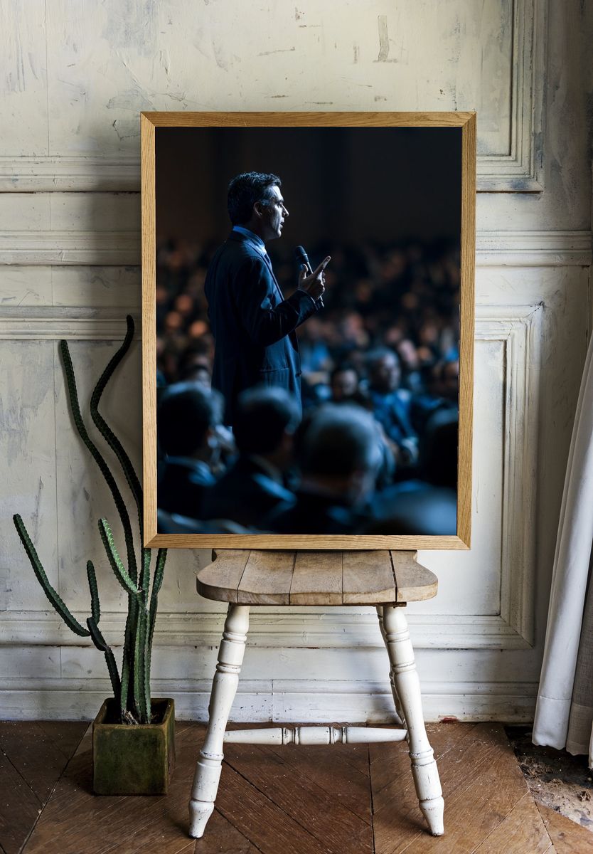 Conference Speaker Photography Poster. — room view 1