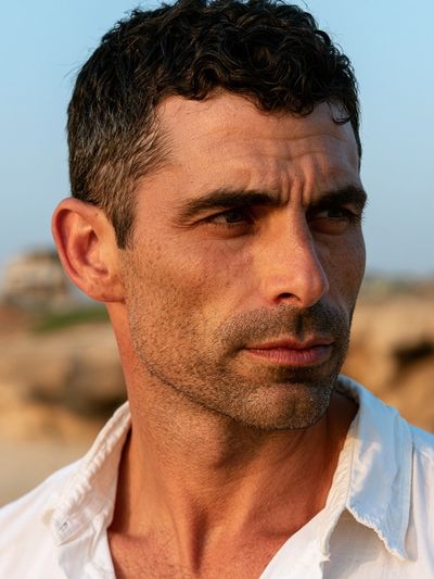 Moody Coastal Portrait Poster. poster