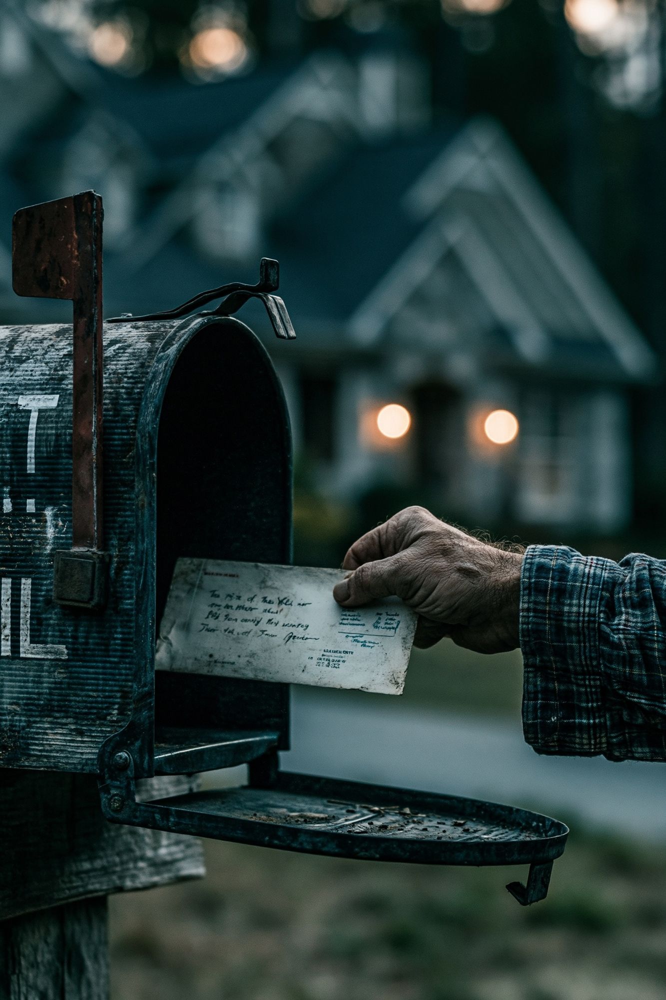 Rustic Mailbox Delivery Photography Poster. poster — photography art