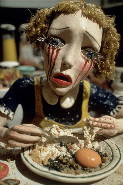 Surreal Doll Portrait Poster. poster print