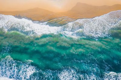 Beach desktop wallpaper background, HD. poster print