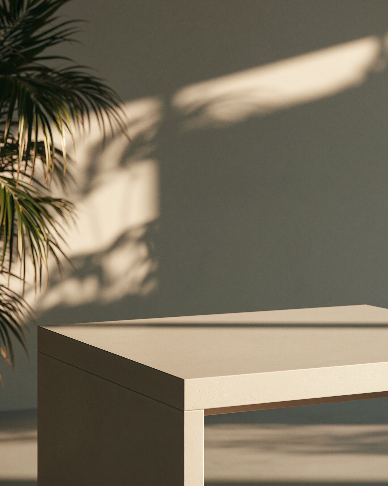 Sunlit Minimal Interior Poster. poster detail