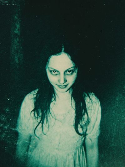 Eerie Portrait Photography Poster. poster print