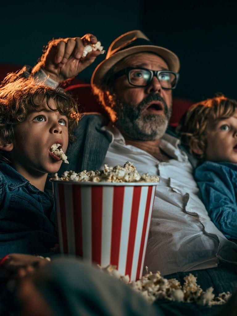 Movie Night Family Photography Poster. poster detail