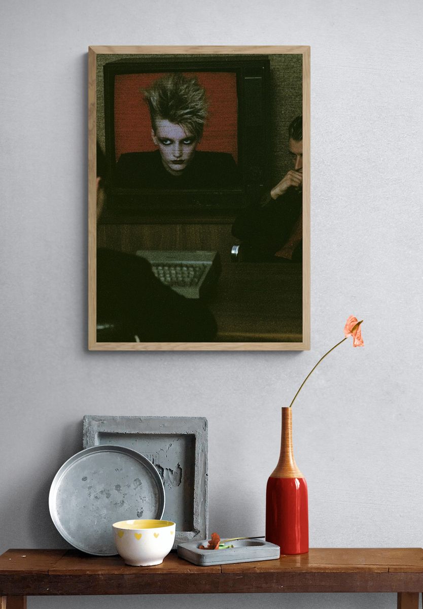 Dark Portrait Photography Poster. — room view 3