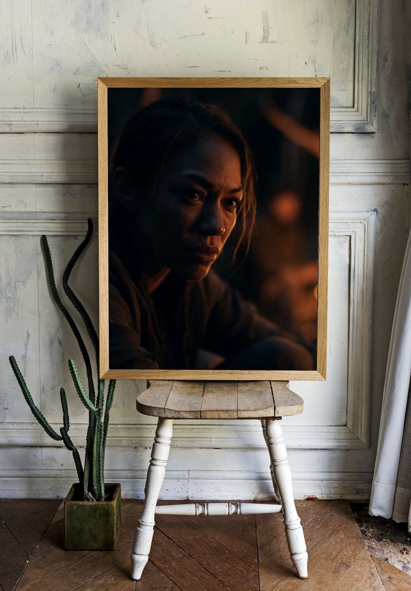 Candlelit Portrait Photography Poster. room preview