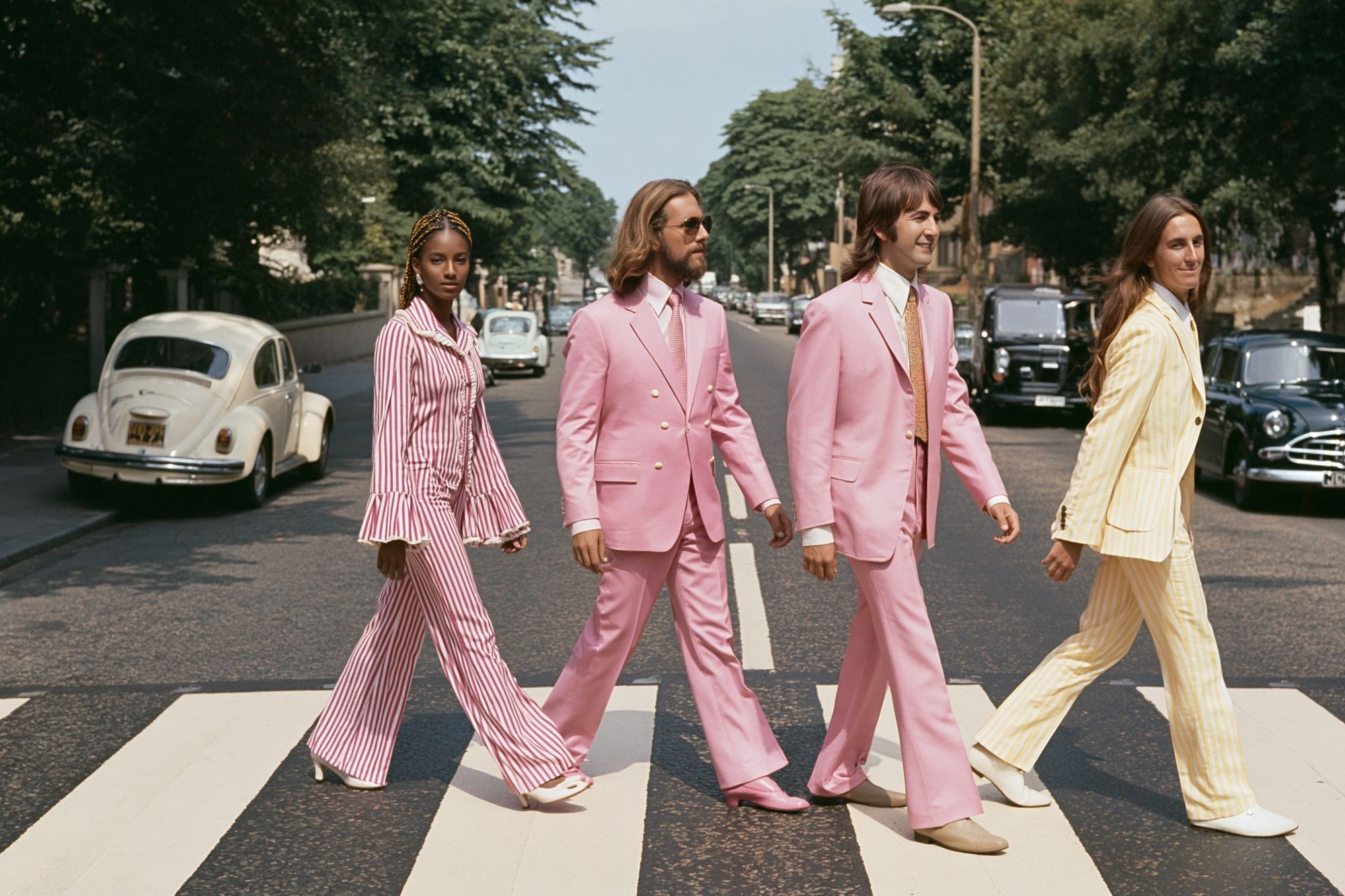 Abbey Road Fashion Street Poster. poster detail