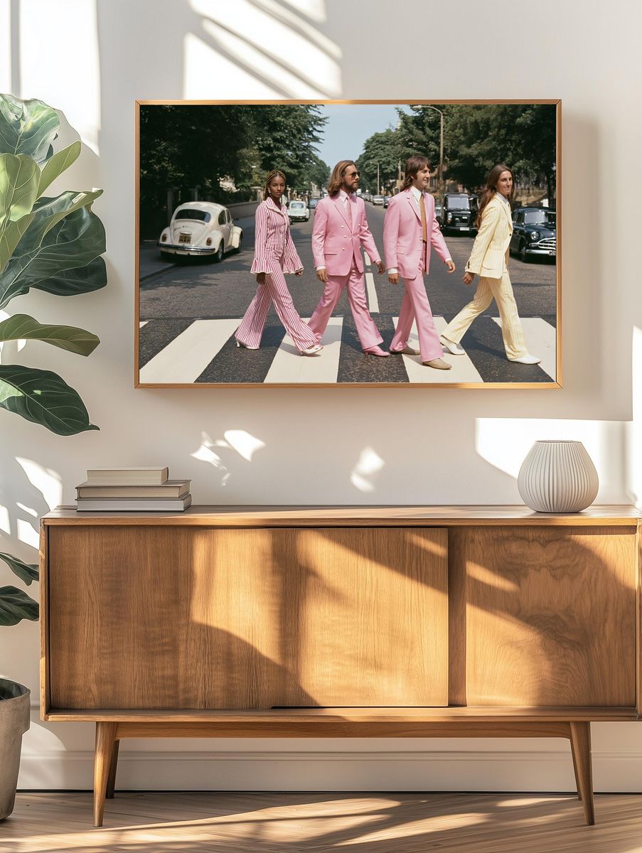 Abbey Road Fashion Street Poster. — room view 3