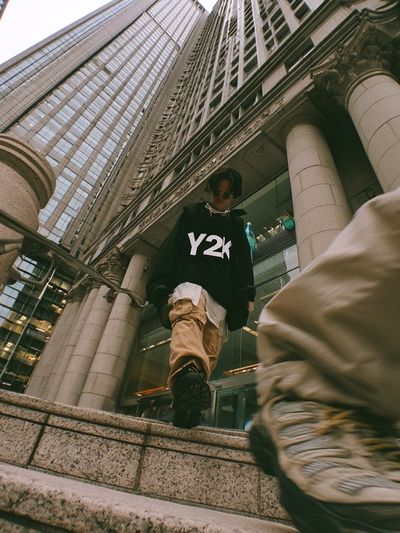 Urban Y2K Street Photography Poster.