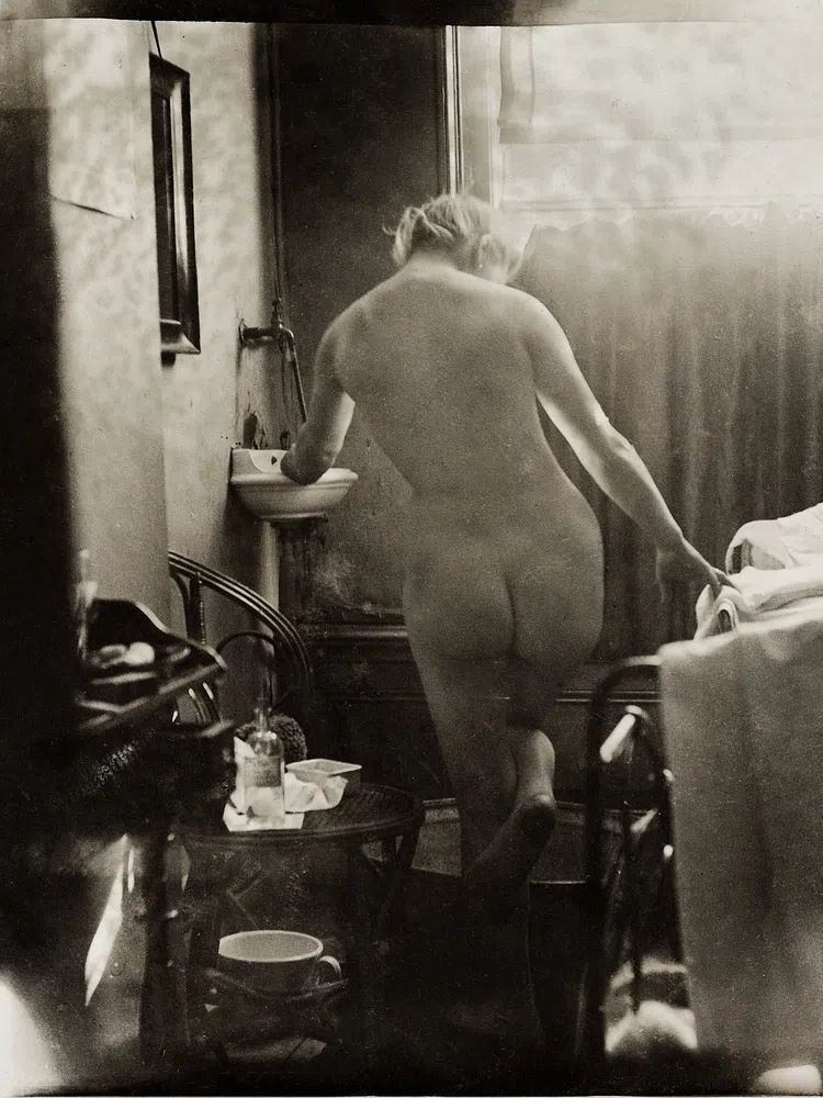 Vintage Nude Interior Photography Poster. poster detail