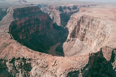 Desert Canyon Aerial Photography Poster. poster print