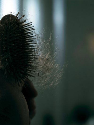 Hairbrush Still Life Photography Poster.