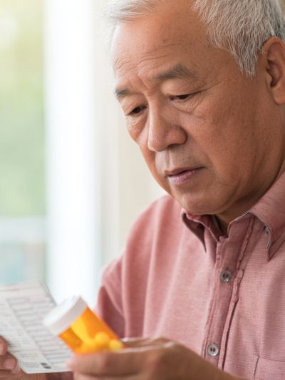 Senior Reading Prescription Photography Poster. poster print