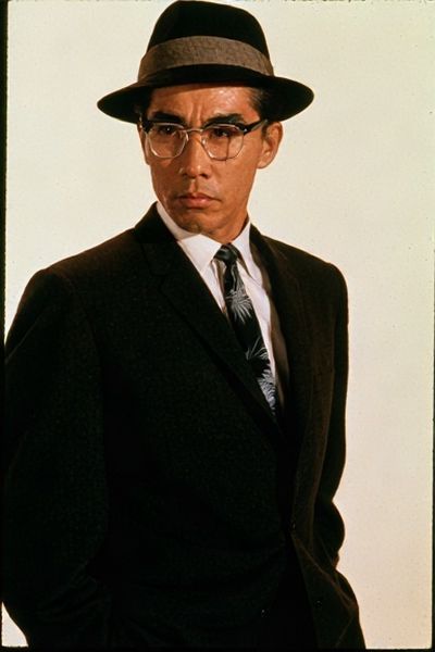 Mysterious Man in Fedora Poster. poster