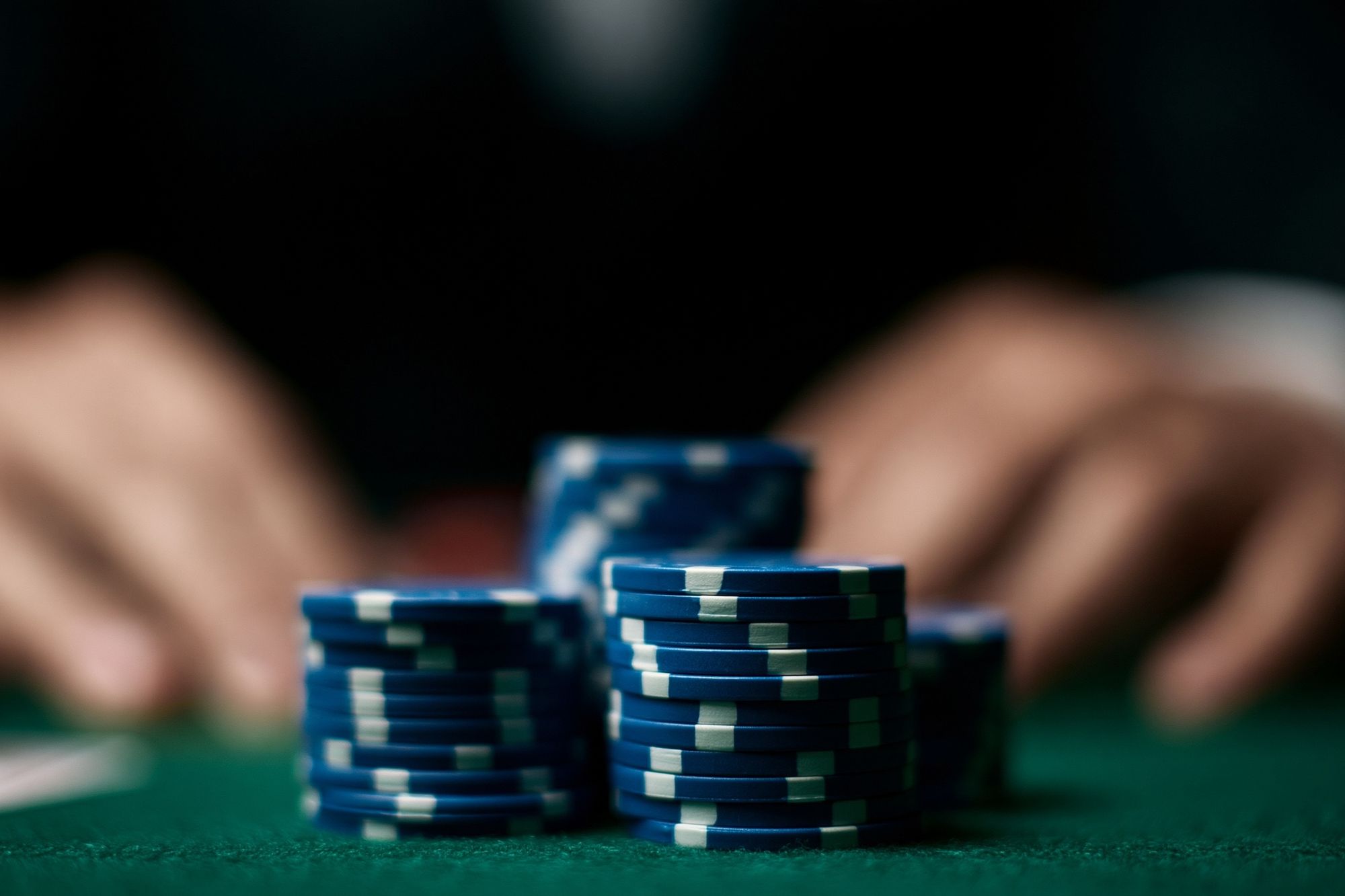 Poker Chips Photography Poster. poster — photography art
