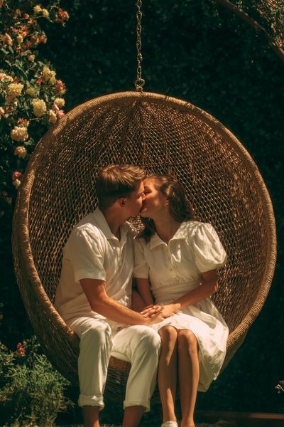 Garden Kiss Photography Poster. poster print