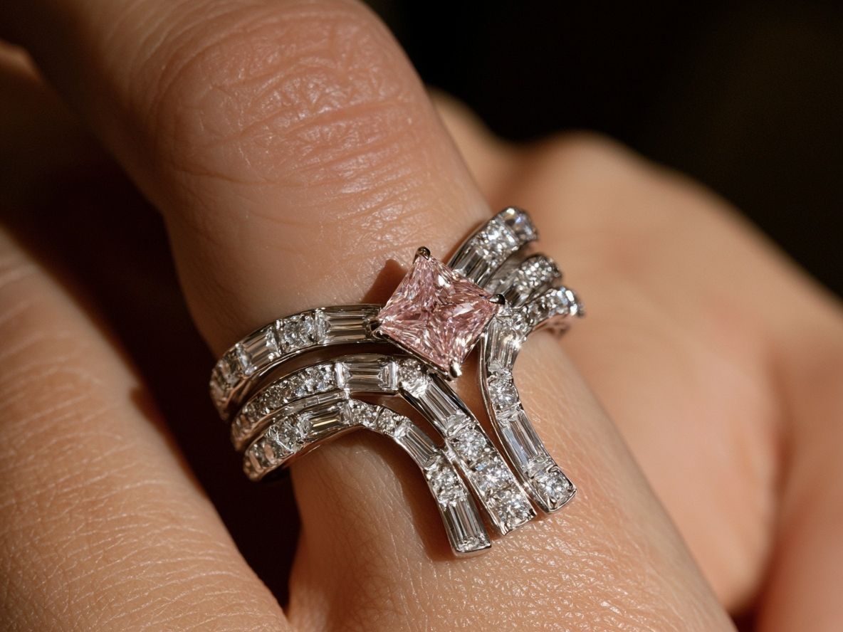 Pink Diamond Ring Photography Poster. poster — photography art