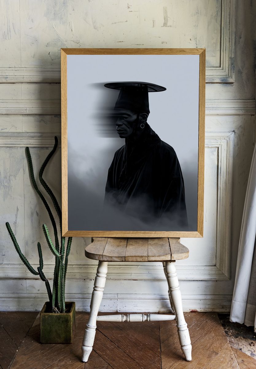Mystic Portrait Photography Poster. room preview