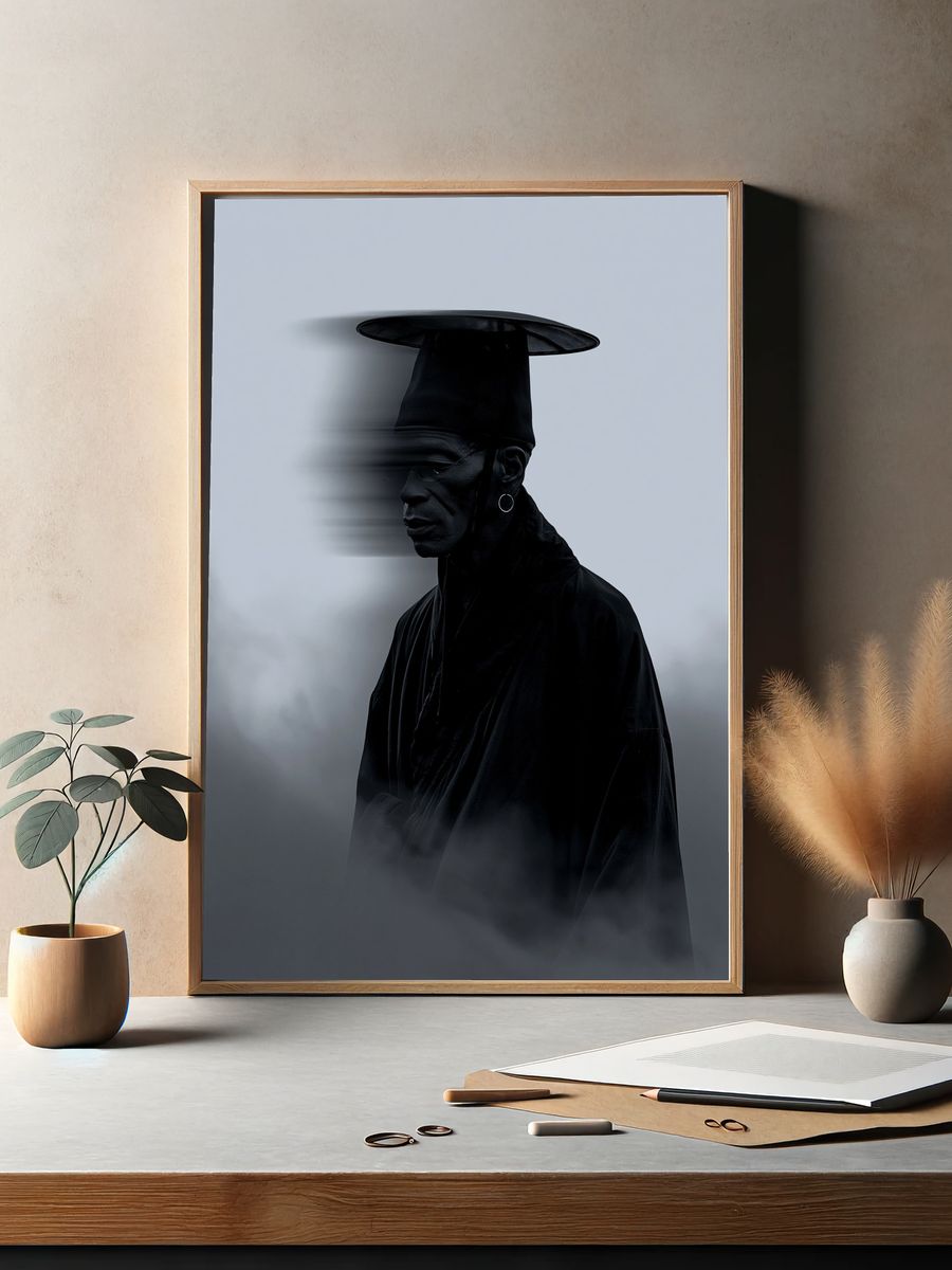 Mystic Portrait Photography Poster. — room view 2