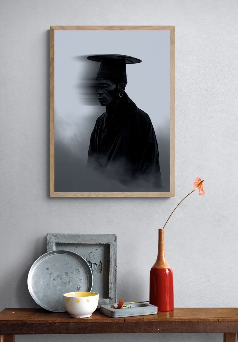 Mystic Portrait Photography Poster. — room view 3