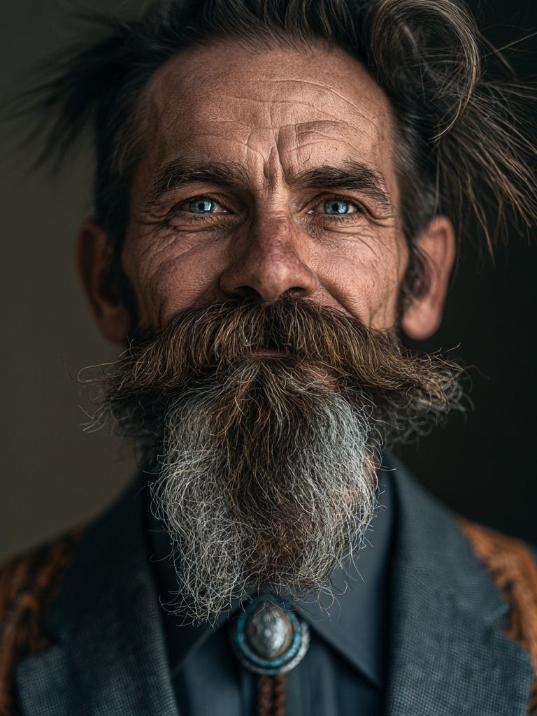 Bearded Portrait Photography Poster. poster — photography art