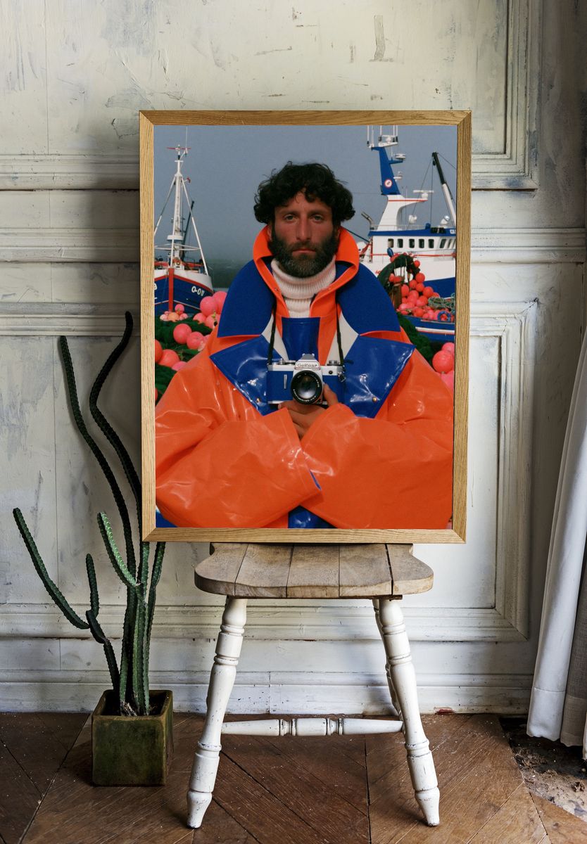 Harbor Portrait Photography Poster. — room view 1