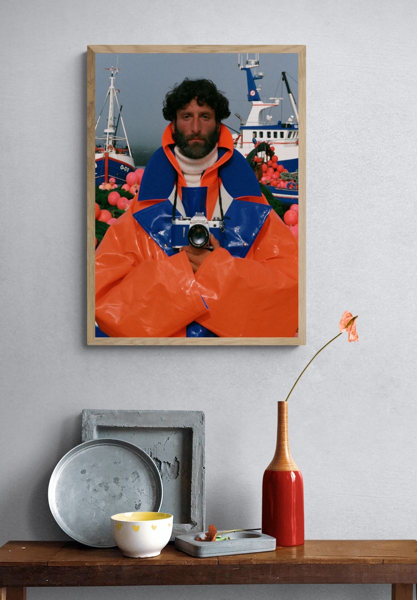 Harbor Portrait Photography Poster. — room view 3