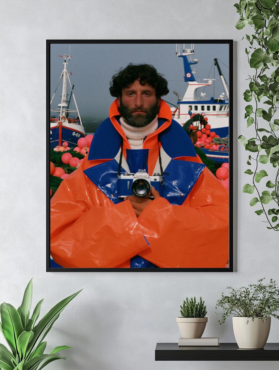 Harbor Portrait Photography Poster. — room view 4