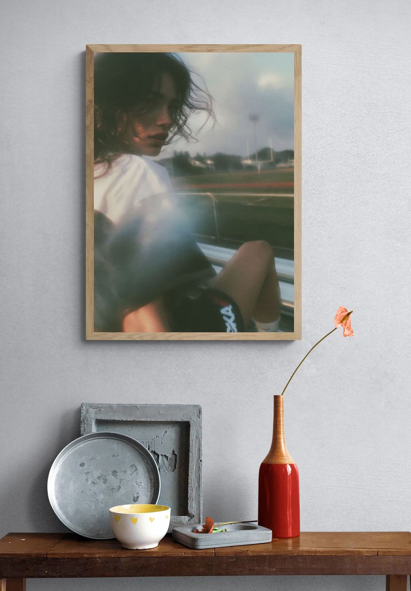 Dreamy Portrait Photography Poster. — room view 3