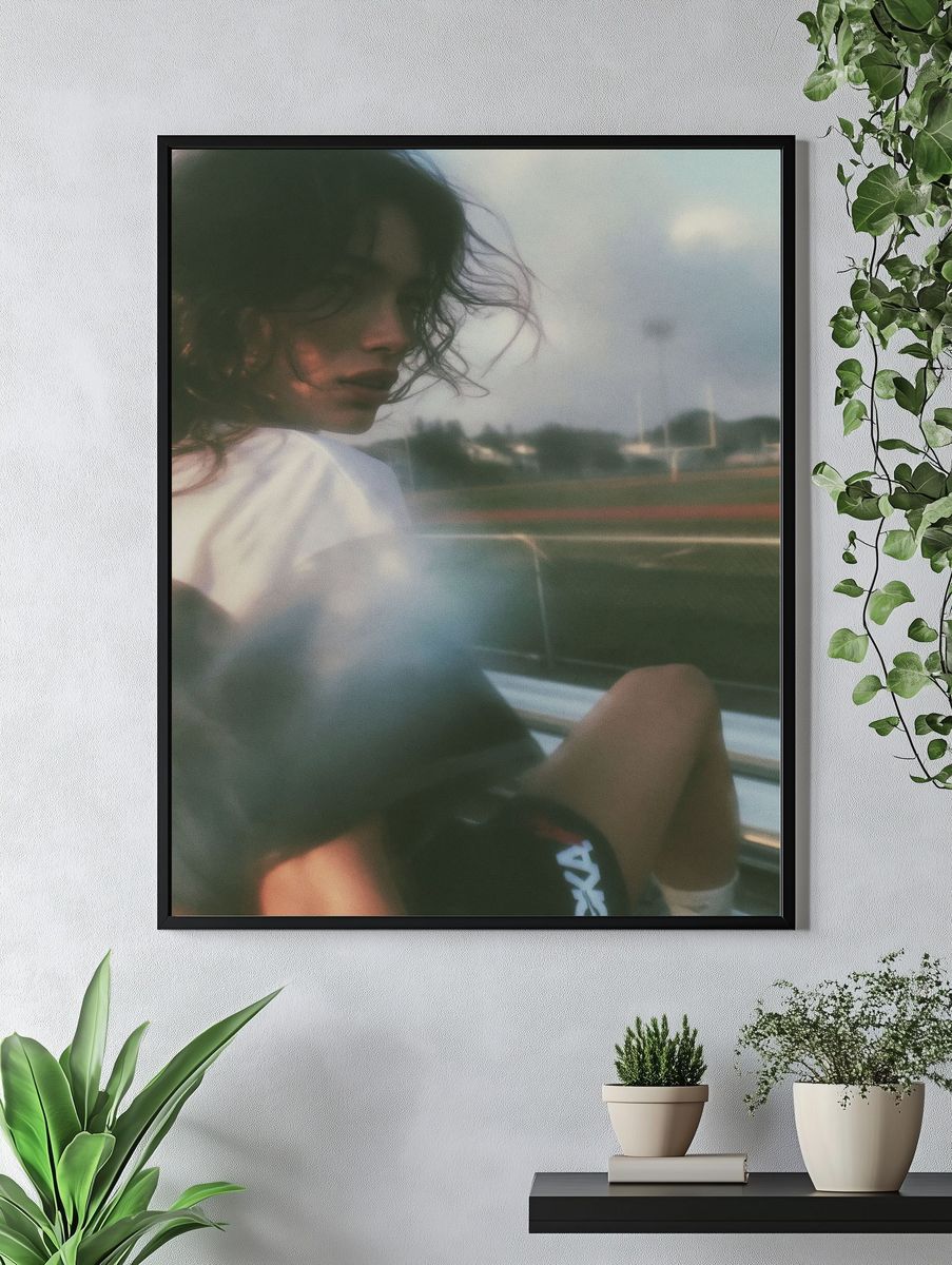Dreamy Portrait Photography Poster. — room view 4
