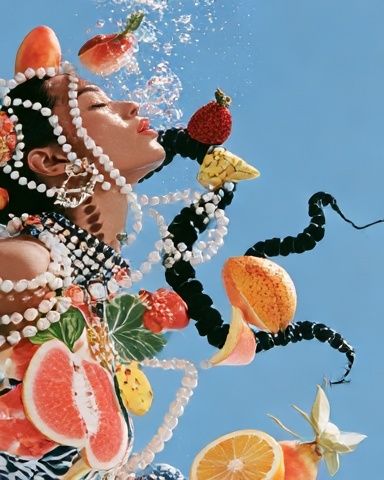 Fruit Portrait Photography Poster. poster — photography art