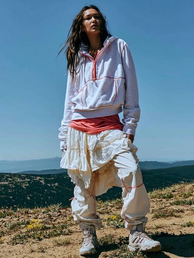 Mountain Fashion Portrait Poster. poster
