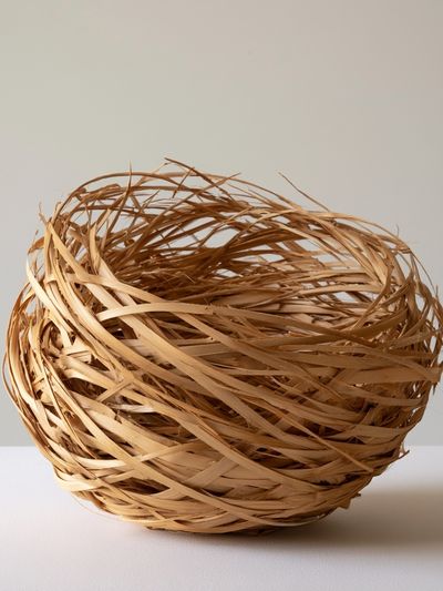 Woven Straw Nest Photography Poster. poster