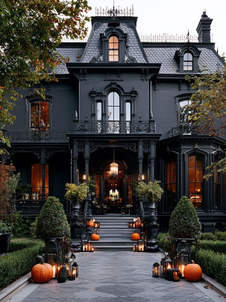 Haunted Victorian Mansion Photography Poster. poster — photography art
