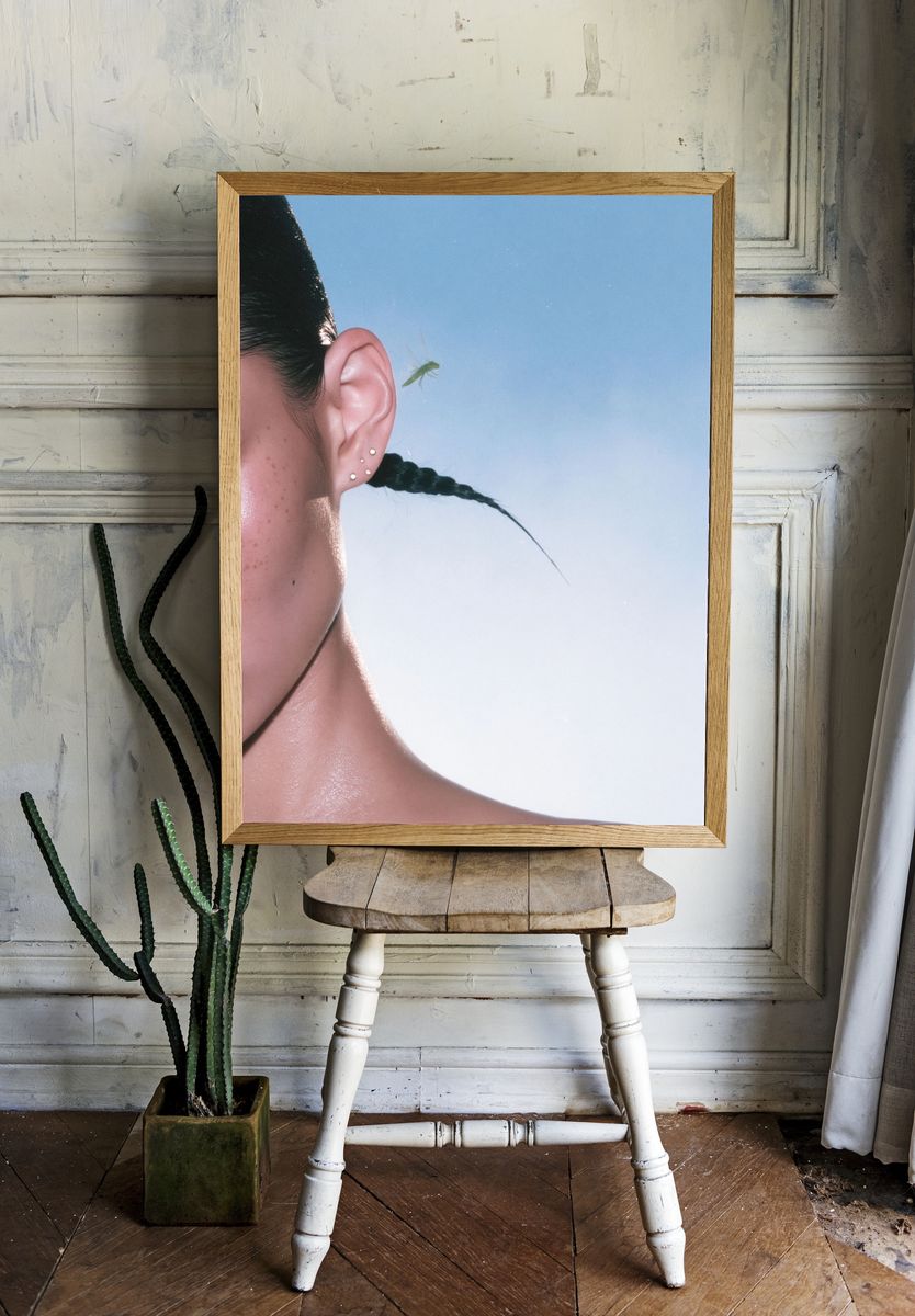 Dreamy Portrait Photography Poster. room preview