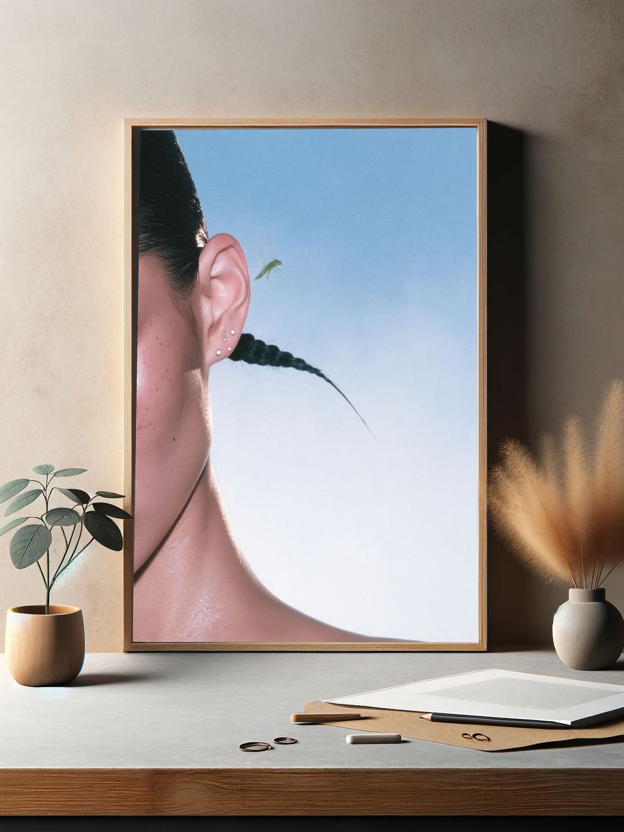 Dreamy Portrait Photography Poster. — room view 2