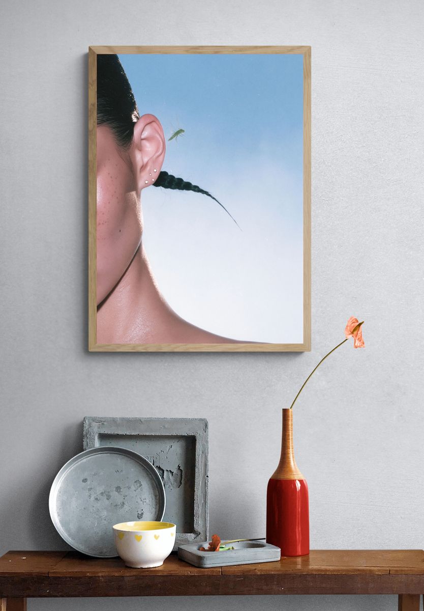 Dreamy Portrait Photography Poster. — room view 3