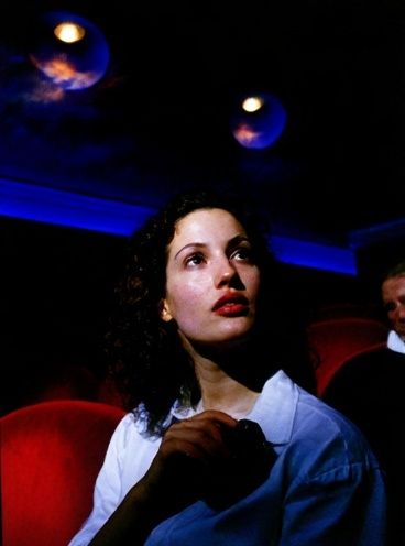 Cinematic Woman Portrait Poster. poster detail