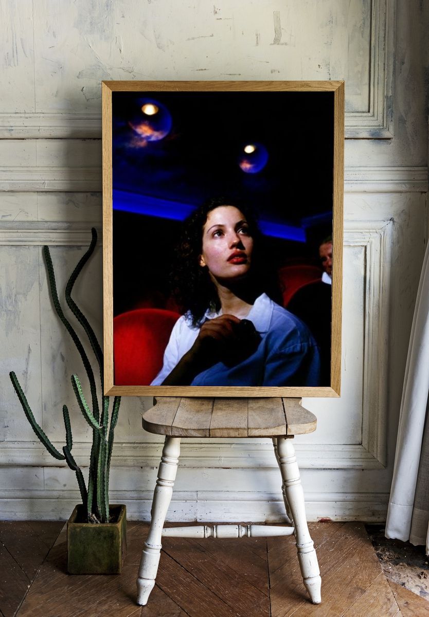 Cinematic Woman Portrait Poster. — room view 1