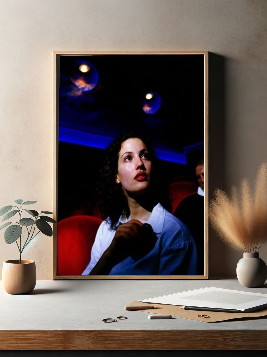 Cinematic Woman Portrait Poster. — room view 2
